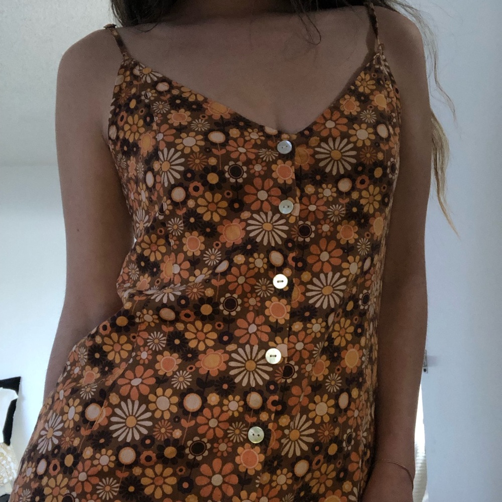 Afends Daisy May Hemp Slip Dress